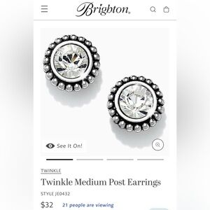Brighton Twinkle Medium Post Earrings